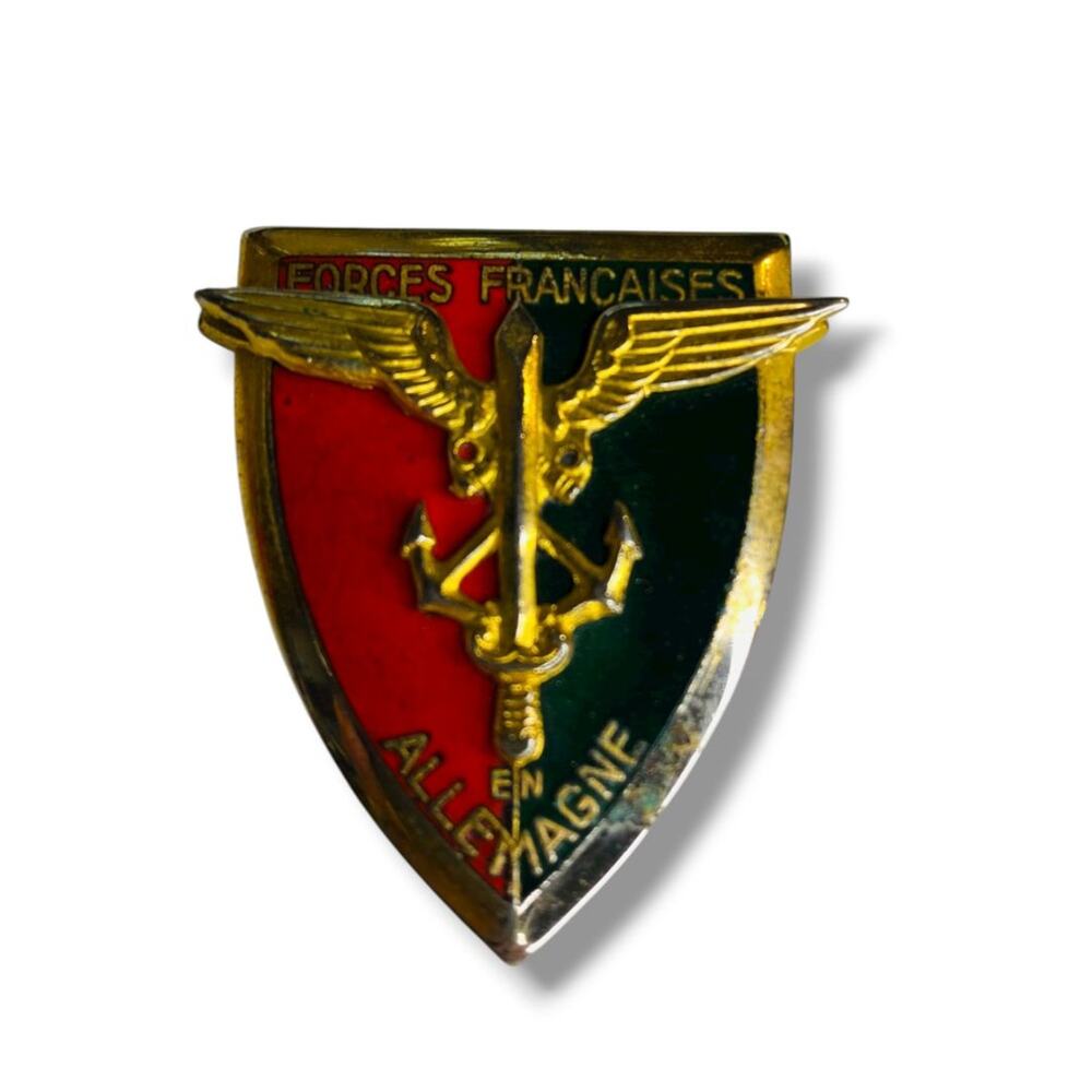 French Forces in Germany Forces Françaises en Allemagne FFA Pin 1.75"